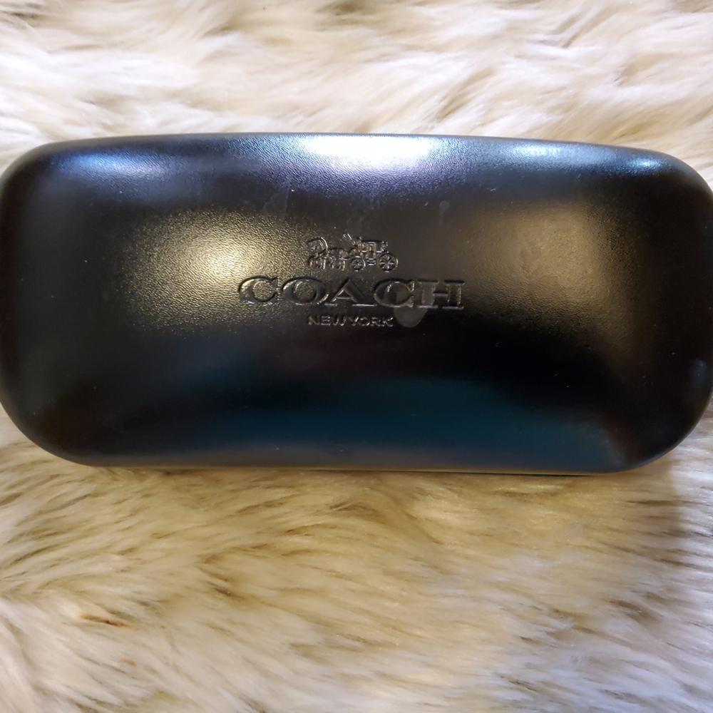 Coach Black Sunglasses Case GUC